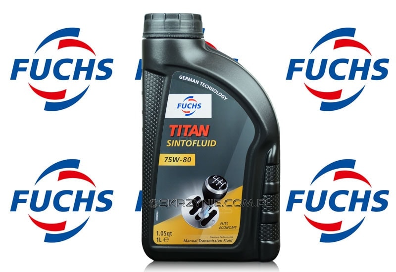 Olej FUCHS SINTOFLUID 75W80 do skrzyń M32