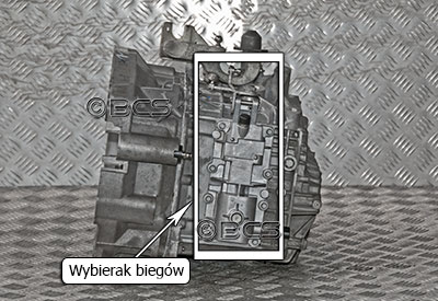 Wybierak biegów w skrzyni C635 1