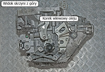 Korki olejowe w skrzyni C635 1