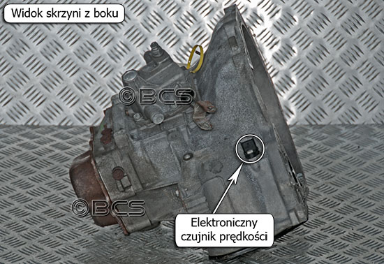 Skrzynia biegów F13 odczyt prędkości 4