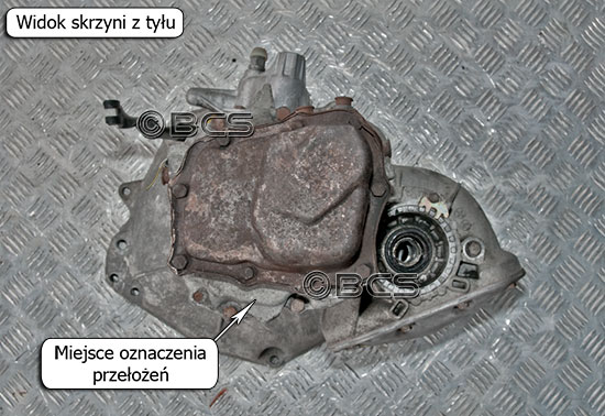 Skrzynia biegów F16 wysprzęganie 3