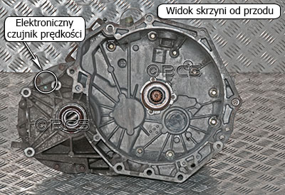 Odczyt prędkości w skrzyniach biegów F23 1