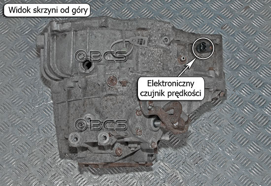 Odczyt prędkości w skrzyniach biegów F23 4