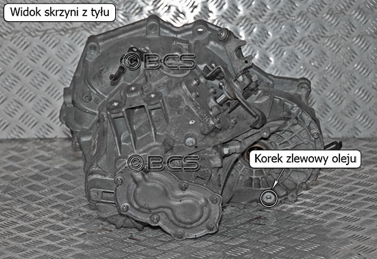 Skrzynia biegów F23 korki olejowe 3