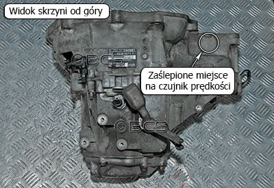 Odczyt prędkości w skrzyniach biegów F35 2