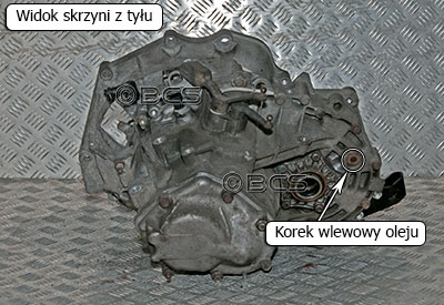 Korki olejowe w skrzyni F35 1