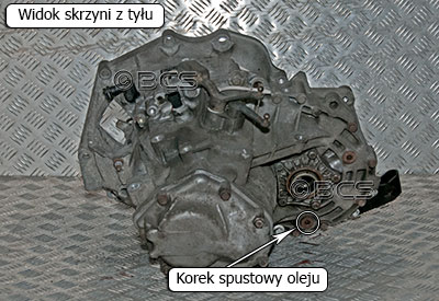 Korki olejowe w skrzyni F35 2