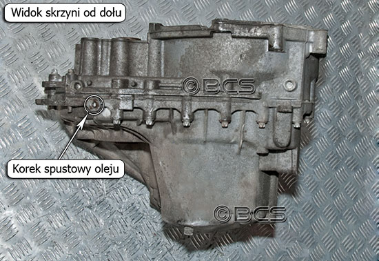 Skrzynia biegów F40 korki olejowe 2