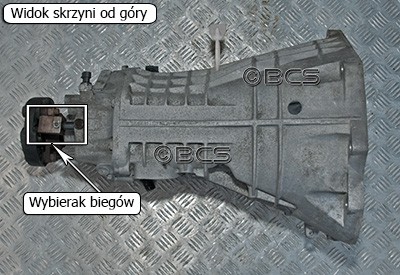 Wybierak biegów w skrzyni R25/R28 1