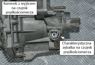 Odczyt prędkości w skrzyniach biegów JB1 3