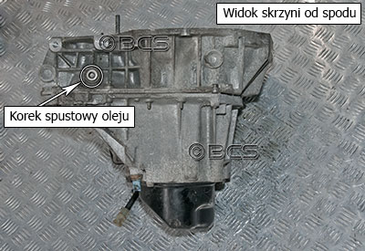 Korki olejowe w skrzyni JH3 2