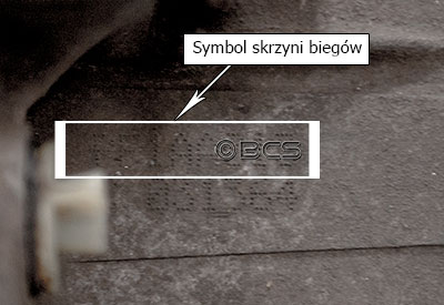 Symbol skrzyni biegów PF1 4