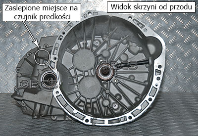 Odczyt prędkości w skrzyniach biegów PK4 1