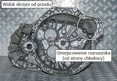 Wybierak biegów w skrzyni PK5 1