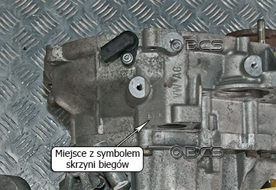 Skrzynia biegów symbol skrzyni 002 - 3