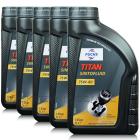 FUCHS TITAN SINTOFLUID 75W80 - olej przekładniowy API GL-4 - 5 litrów ZESTAW - TANIEJ