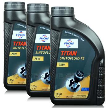 3 litry FUCHS TITAN SINTOFLUID FE 75W - olej przekładniowy - ZESTAW - TANIEJ