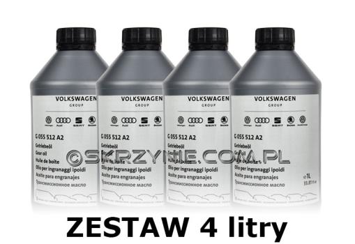 VW G 055 512 A2 - 4 litry zestaw