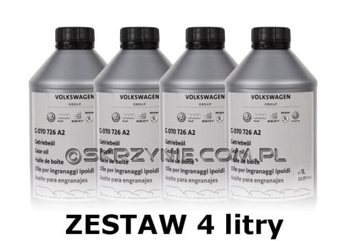 VW G 070 726 A2 - 4 litry zestaw