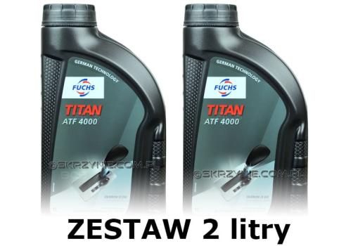 FUCHS TITAN ATF 4000 - olej do automatycznych skrzyń biegów - 2 litry zestaw