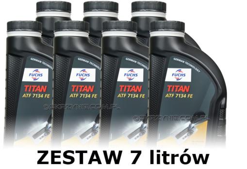 FUCHS TITAN ATF 7134 FE - olej do automatycznych skrzyń biegów - 7 litrów zestaw