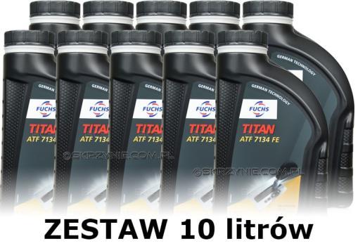 FUCHS TITAN ATF 7134 FE - olej do automatycznych skrzyń biegów - 10 litrów zestaw