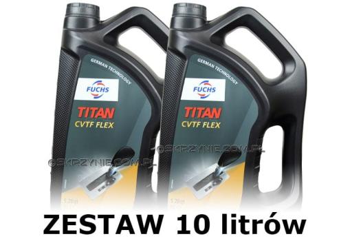 FUCHS TITAN CVTF FLEX - olej do skrzyń bezstopniowych - 10 litrów zestaw