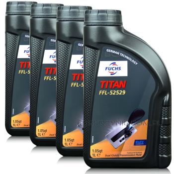 FUCHS TITAN - PENTOSIN FFL-52529 (VW G055529) - olej do skrzyń dwusprzęgłowych  - 4 litry ZESTAW - TANIEJ