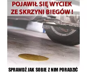 wyciek ze skrzyni biegów