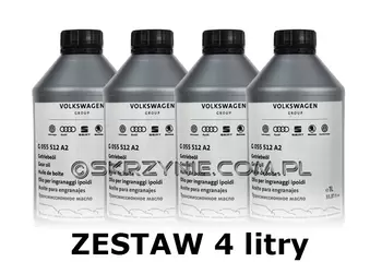 VW G 055 512 A2 - 4 litry zestaw