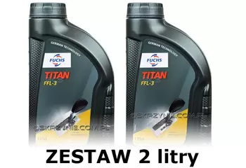 FUCHS TITAN - PENTOSIN FFL-3 - olej do skrzyń dwusprzęgłowych - 2 litry zestaw