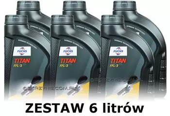 FUCHS TITAN - PENTOSIN FFL-3 - olej do skrzyń dwusprzęgłowych - 6 litrów zestaw