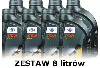 FUCHS TITAN - PENTOSIN FFL-3 - olej do skrzyń dwusprzęgłowych - 8 litrów zestaw