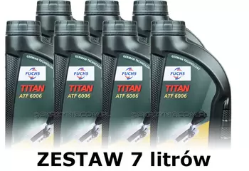 FUCHS TITAN ATF 6006 olej do automatycznych skrzyń biegów - 7 litrów zestaw