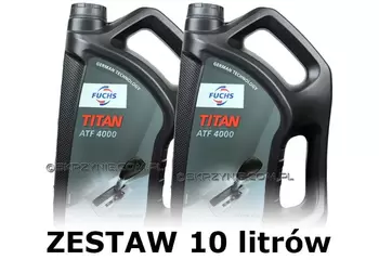 FUCHS TITAN ATF 4000 - olej do automatycznych skrzyń biegów - 10 litrów zestaw