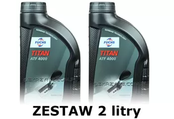 FUCHS TITAN ATF 4000 - olej do automatycznych skrzyń biegów - 2 litry zestaw