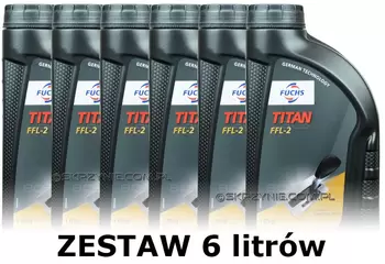 FUCHS TITAN - PENTOSIN FFL-2 - olej do skrzyń dwusprzęgłowych  - 6 litrów zestaw