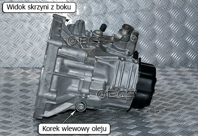 Korki olejowe w skrzyni MF70C 1