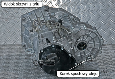 Korki olejowe w skrzyni MF70C 2