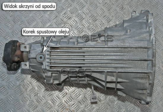 Skrzynia biegów R25/R28 korki olejowe 2