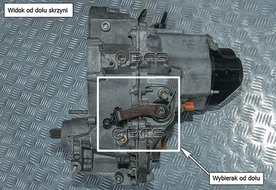 Wybierak w w skrzyni biegów JB1 3